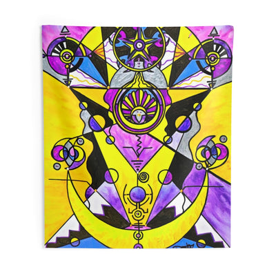 Arcturian Personal Truth Grid - Indoor Wall Tapestries