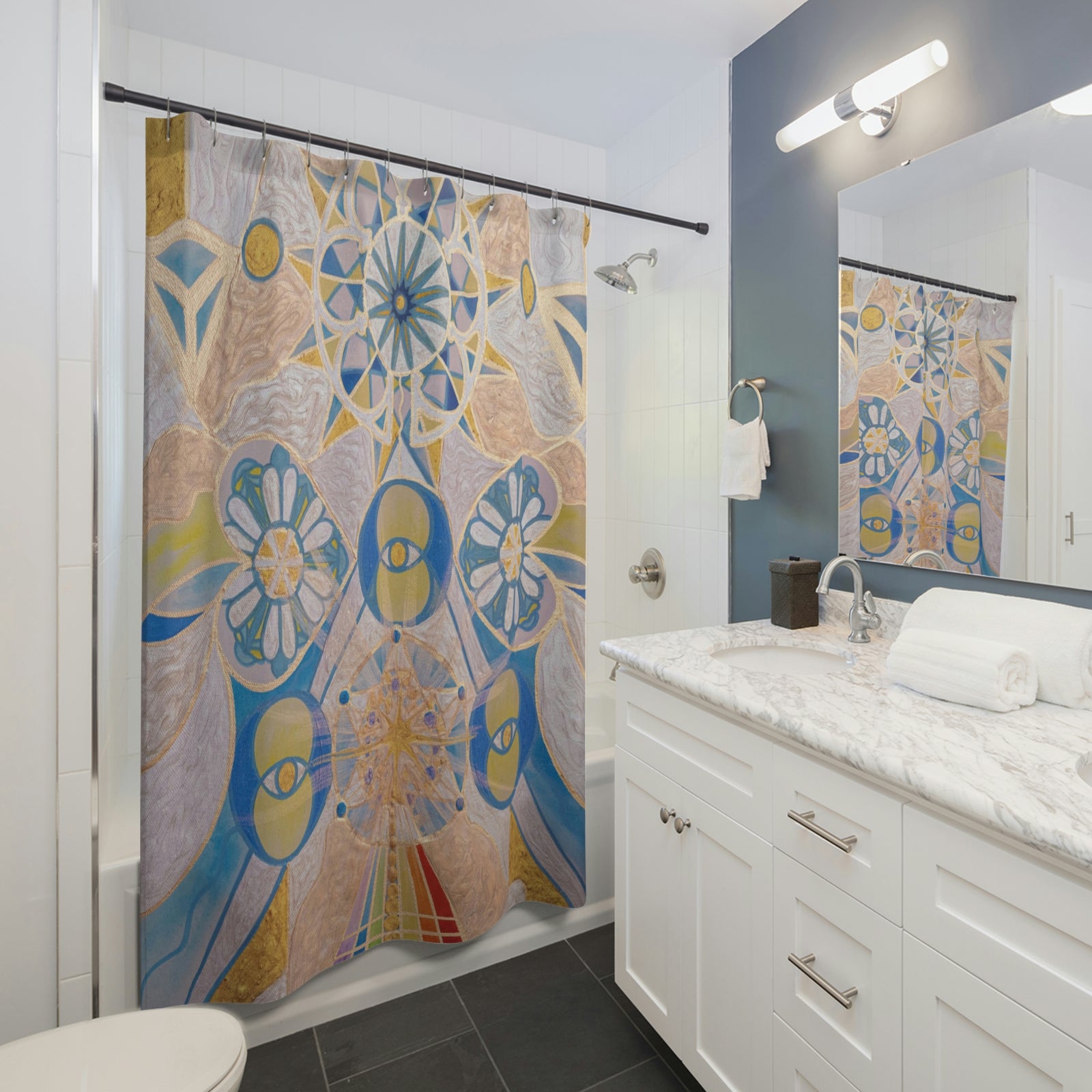 Christ Consciousness - Shower Curtains