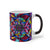 Blue Ray Self Love Grid - Color Changing Mug