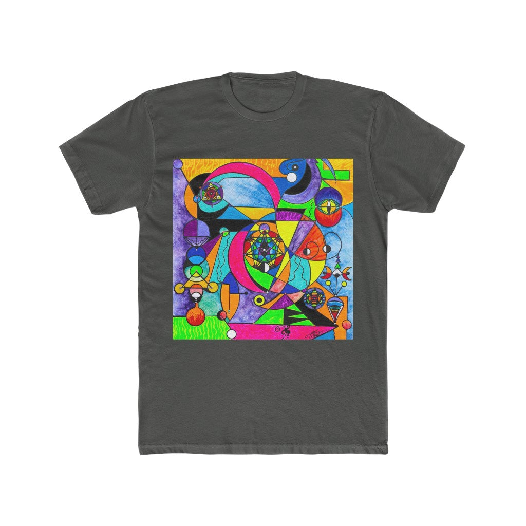 The Power Lattice - Men's Cotton Crew Tee