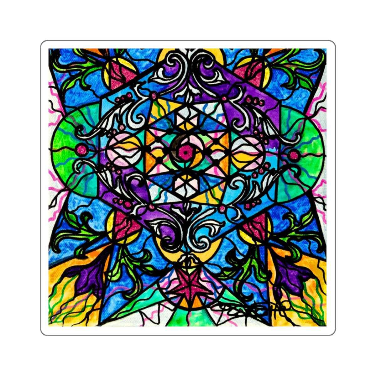 Mermaid Fable - Square Stickers