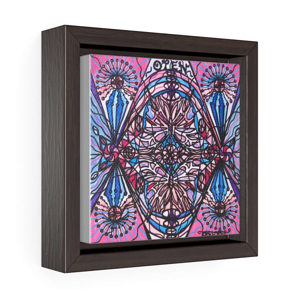 Conceive - Square Framed Premium Gallery Wrap Canvas