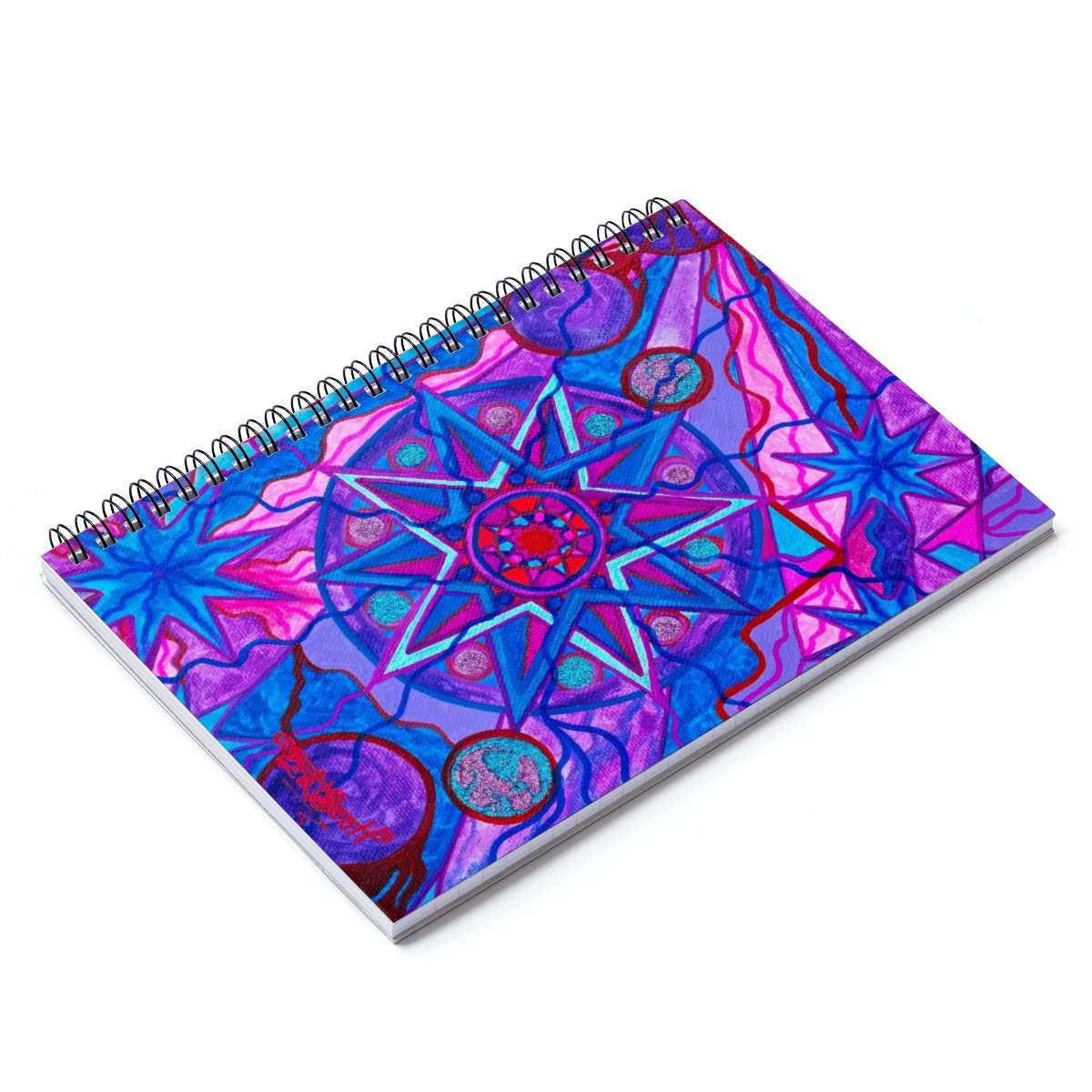 Hvězda radosti - Spirálový notebook