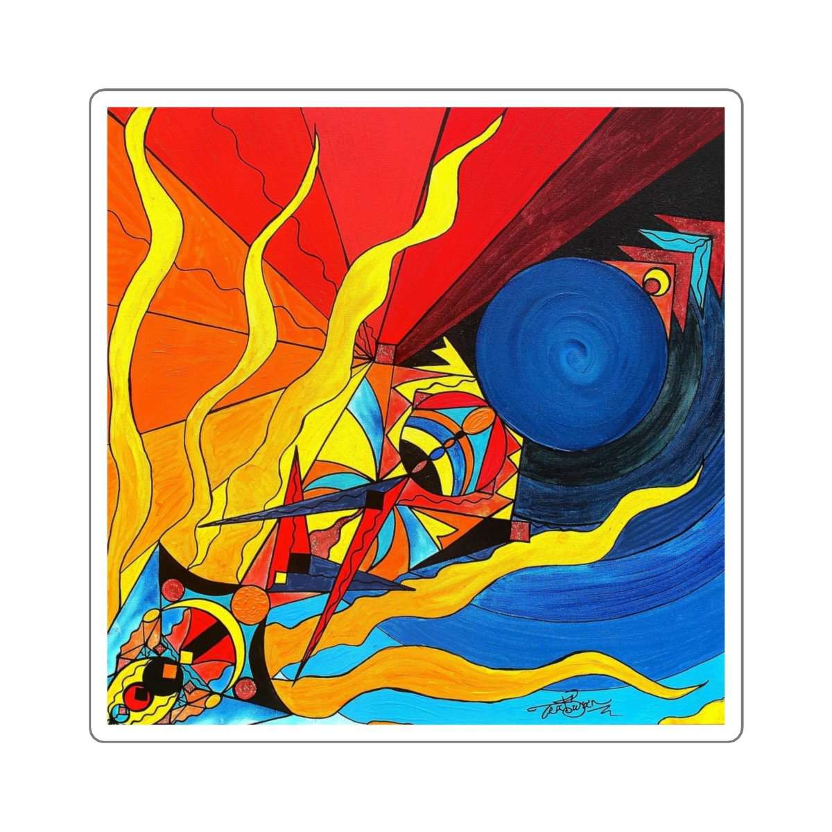 Exploration - Square Stickers