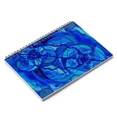 Arcturian Calming Grid - Spiral Notebook
