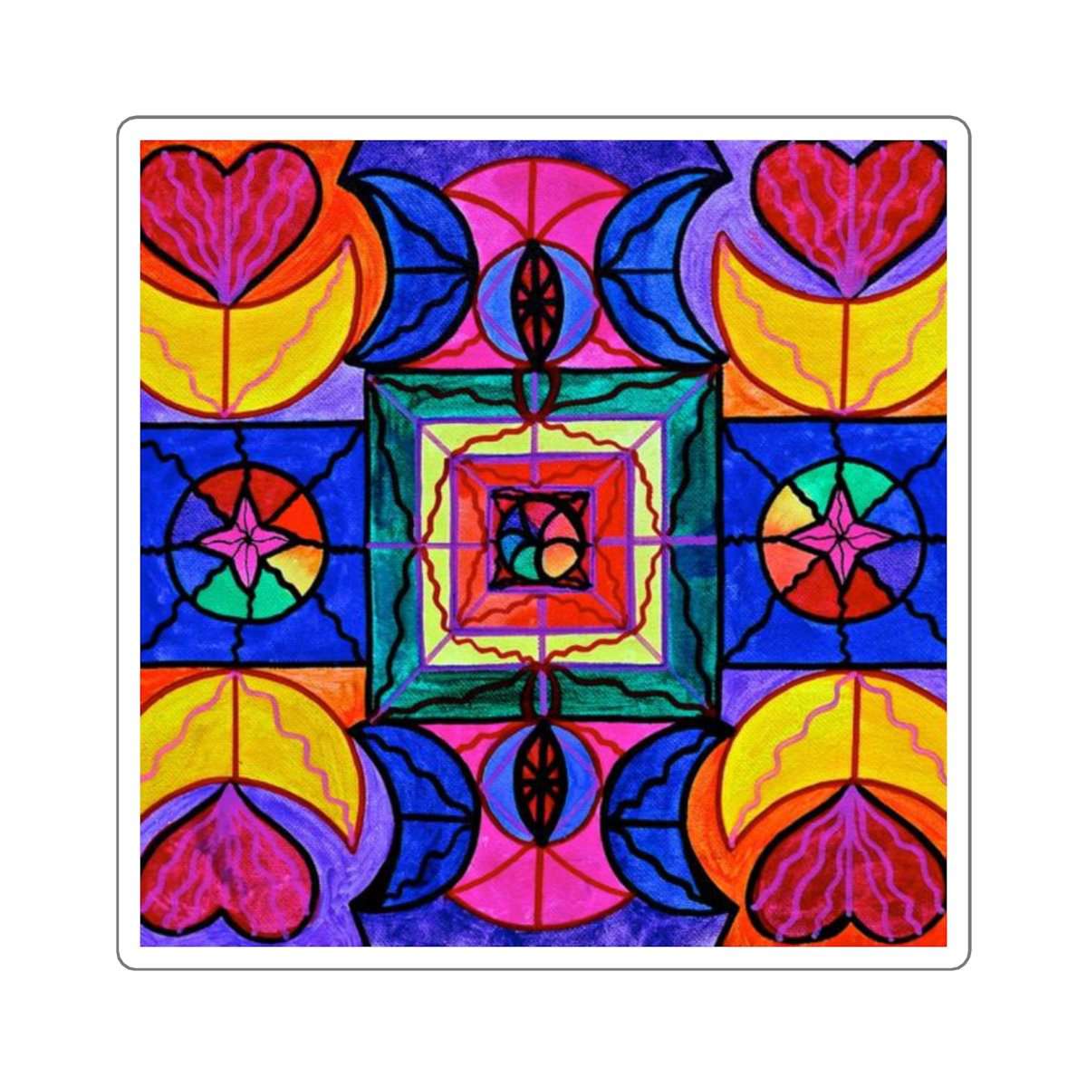 Play - Square Stickers