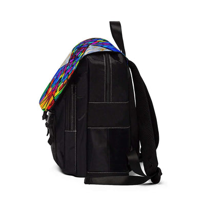 Elucidate Me-Unisex Casual Shulder Backpack