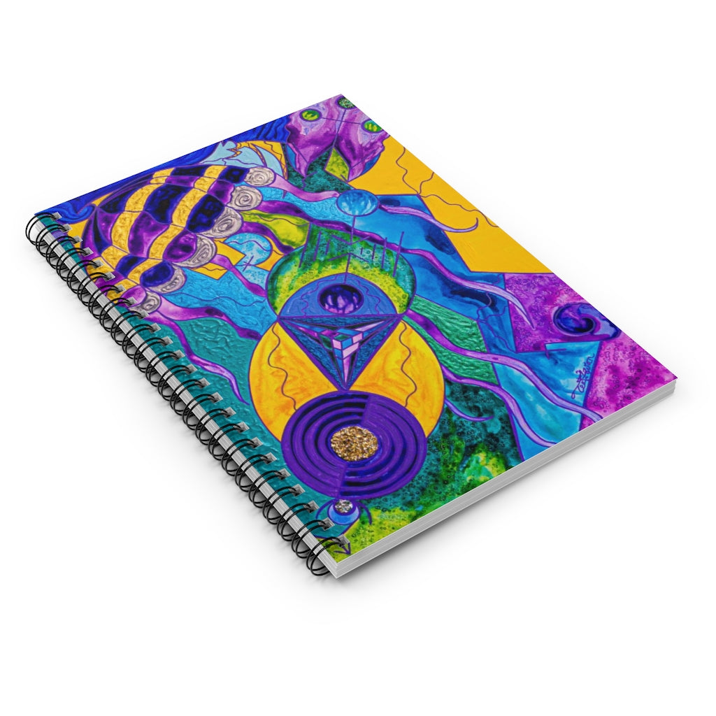 Universal Current - Spiral Notebook - Ruled Line