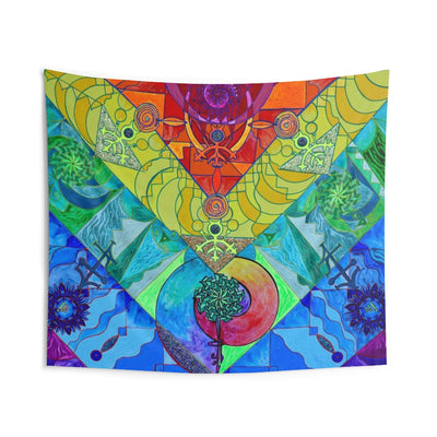 Expansion Pleiadian Lightwork Model - Indoor Wall Tapestries