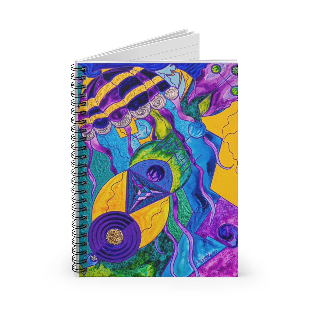 Universal Current - Spiral Notebook - Ruled Line
