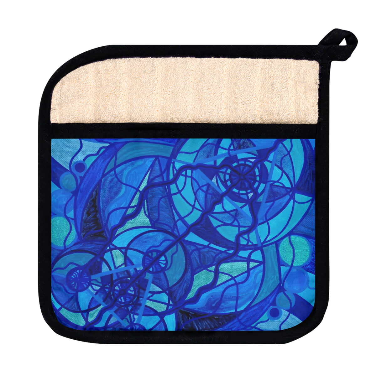 Arcturian Calming Grid - Pot Holder with Pocket