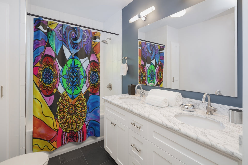 The Alignment Grid - Shower Curtains