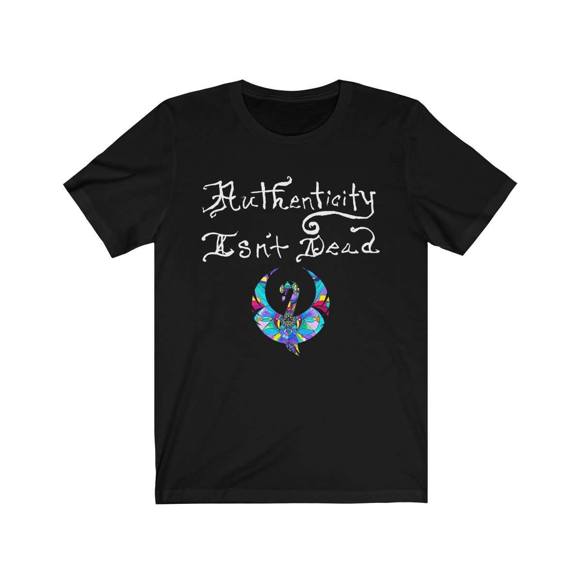 Authenticity Isn't Dead Quote - Swan in The Cure - Unisex T-Shirt
