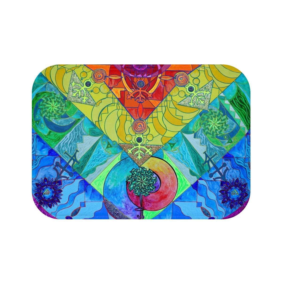 Expansion Pleiadian Lightwork Model - Bath Mat