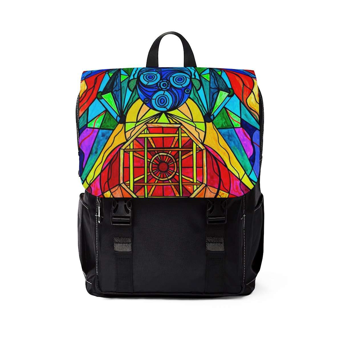 Arcturian Conjunction Grid - Unisex Casual Shoulder Backpack