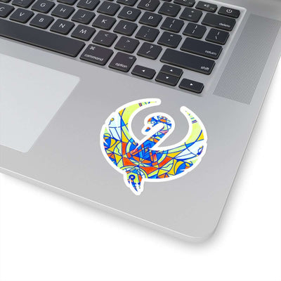 Happiness Pleiadian Lightwork Model - Swan Stickers