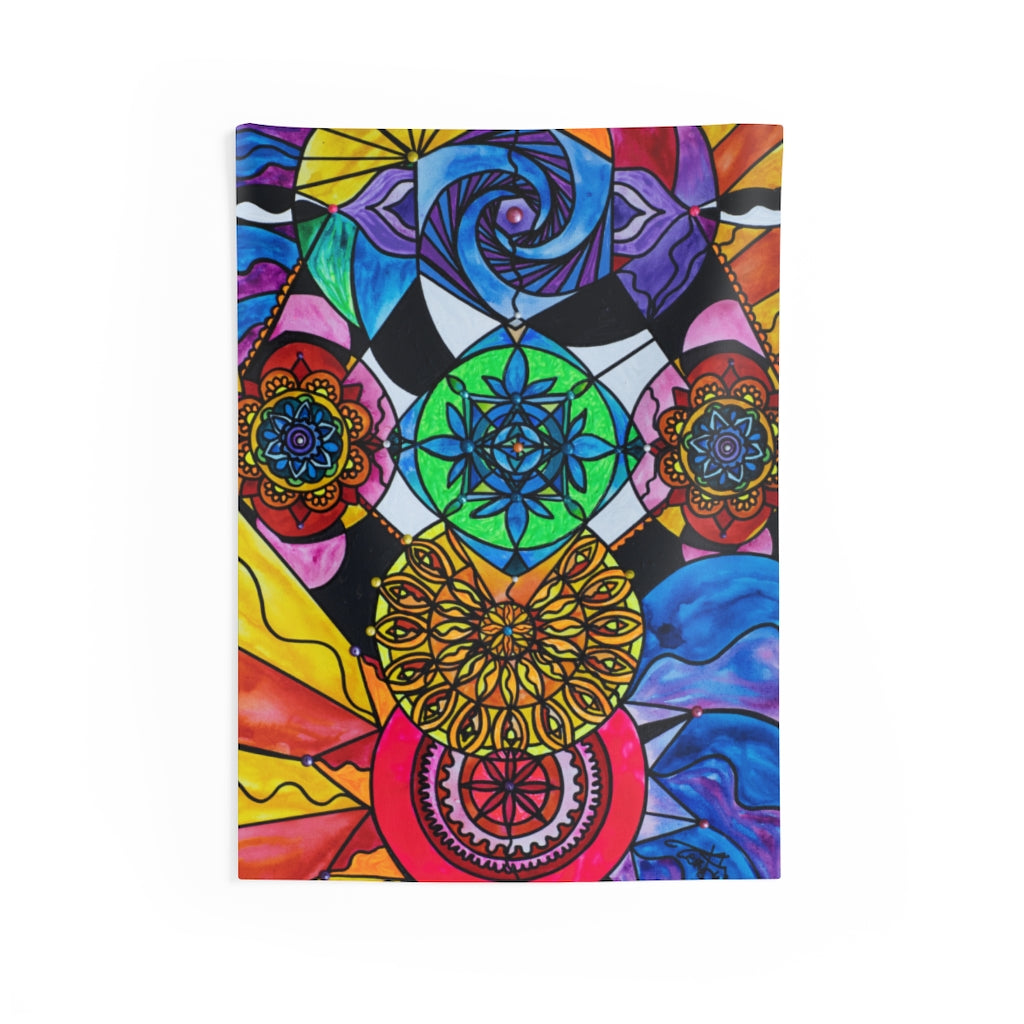 The Alignment Grid - Indoor Wall Tapestries