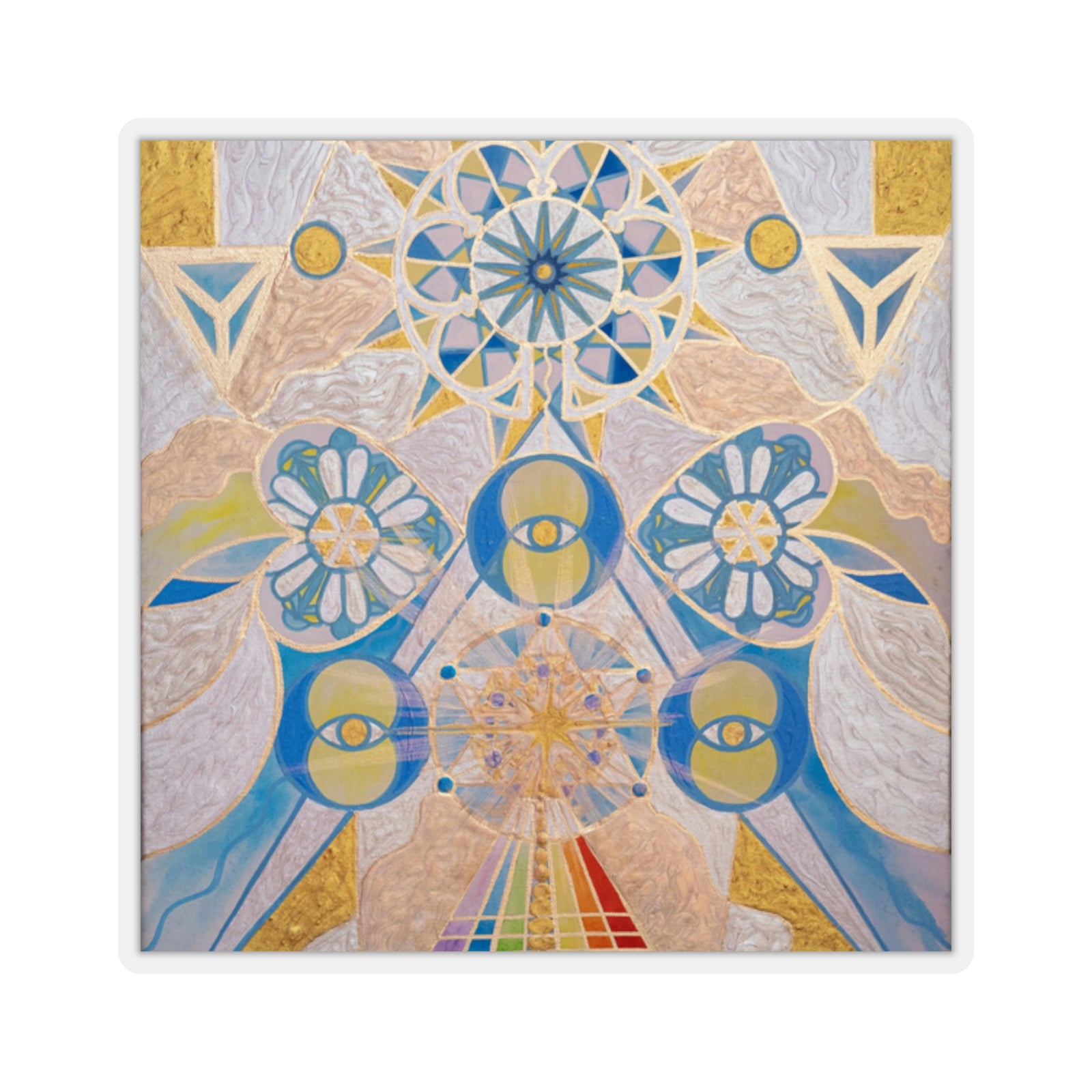 Christ Consciousness - Square Stickers