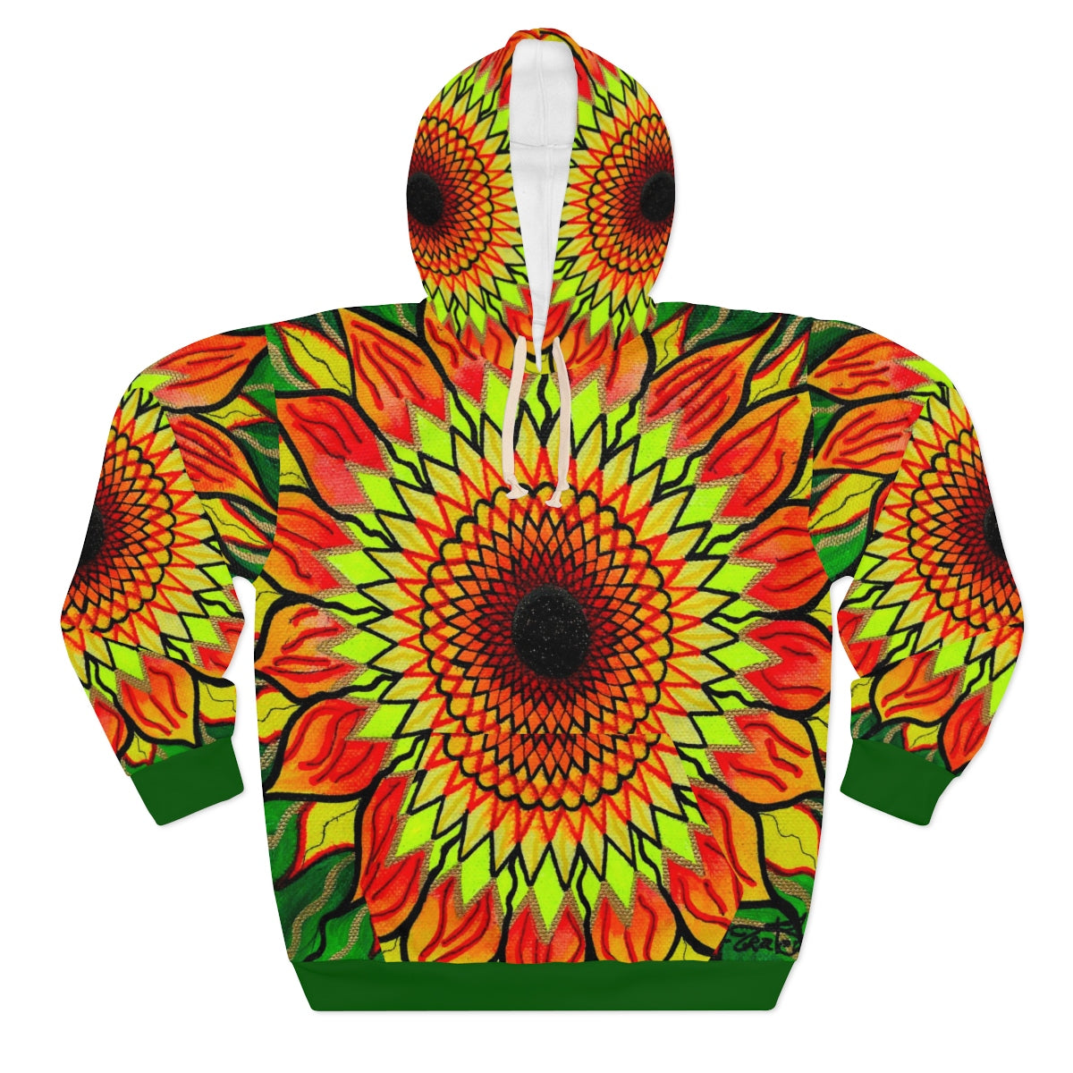 Sunflower - AOP Unisex Pullover Hoodie
