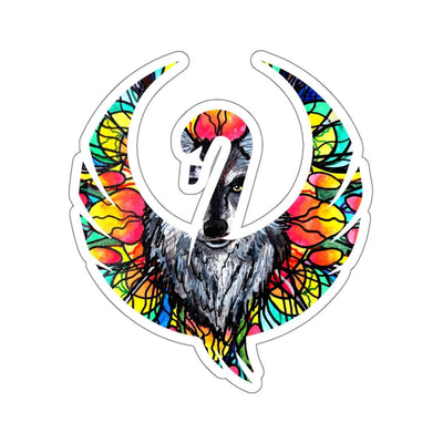 Wolf-Swan Stickers
