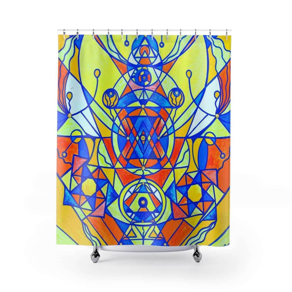 Happiness Pleiadian Lightwork Model - Shower Curtains
