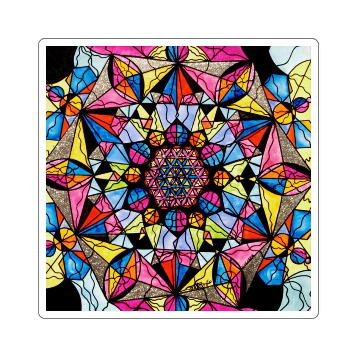 Perceive - Square Stickers