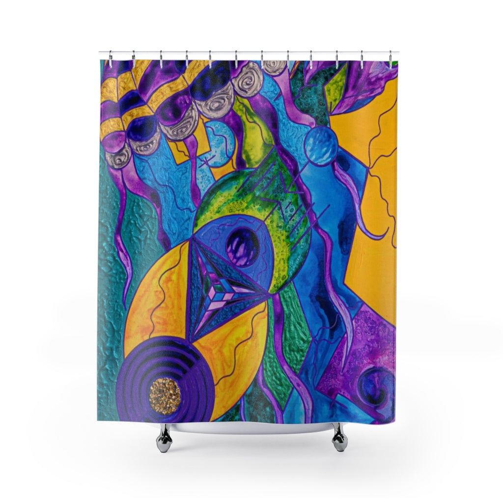 Universal Current - Shower Curtains