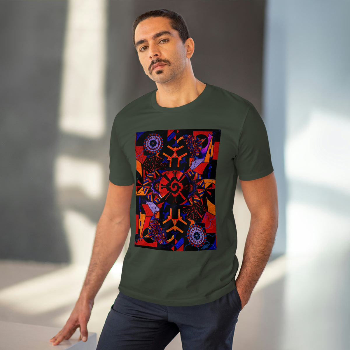 Alnilam Strength Grid - Organic Creator T-shirt - Unisex