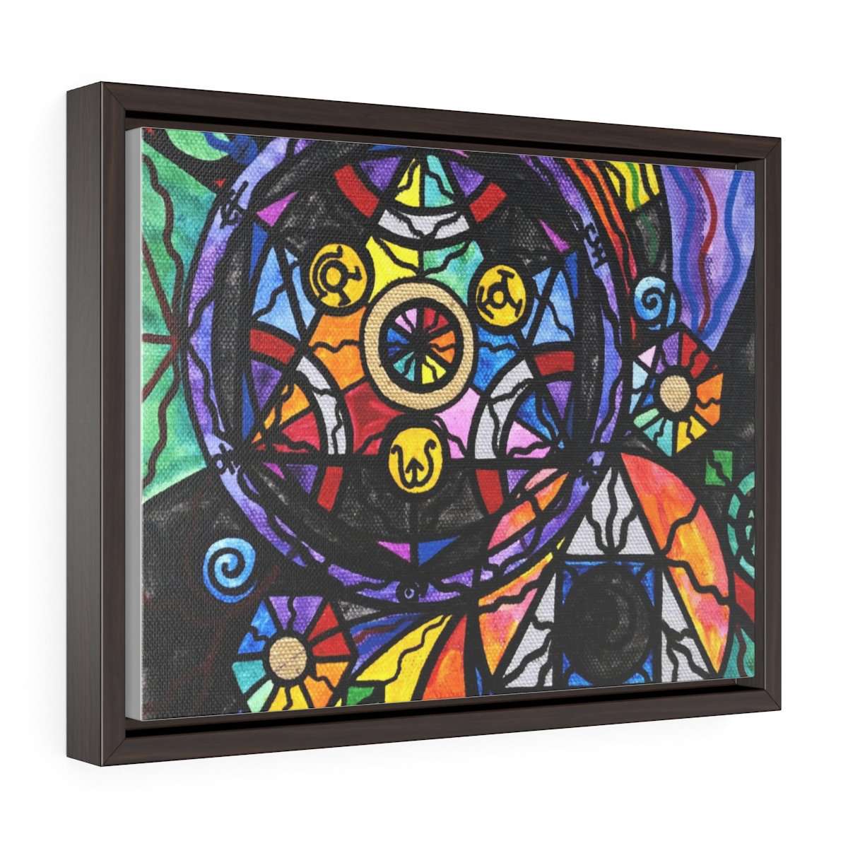 Alchemy - Horizontal Framed Premium Gallery Wrap Canvas