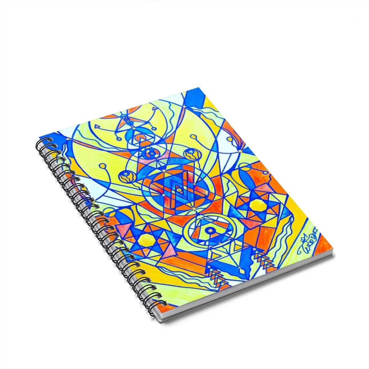 Šťastnost Pleiadiadian Lightwork Model --Spiral Notebook