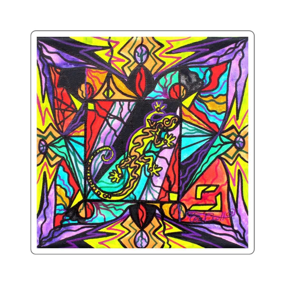Stickers Lizard-náměstí