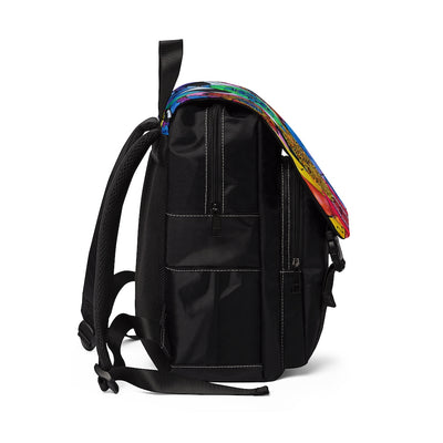 The Alignment Grid - Unisex Casual Shoulder Backpack