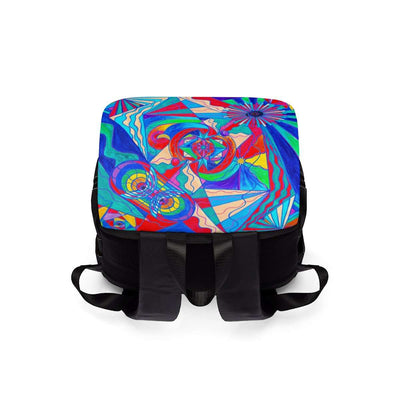 Pleiadian "Restore Harmony" Lightwork Model - Unisex Casual Shoulder Backpack