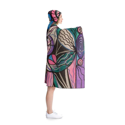 Arcturian Healing Lattice - Hooded Blanket