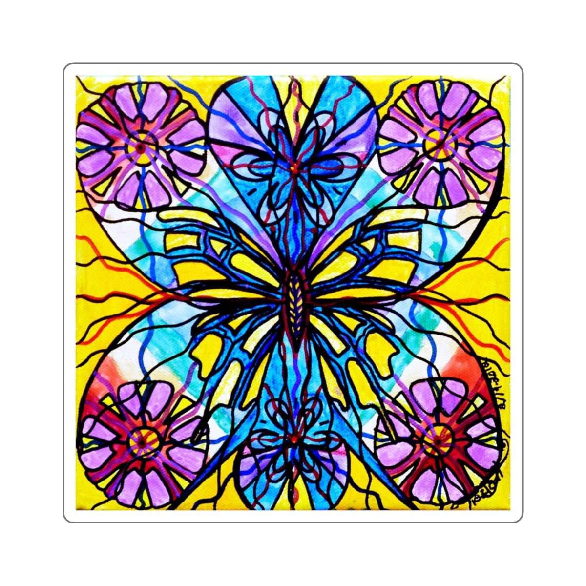 Butterfly - Square Stickers