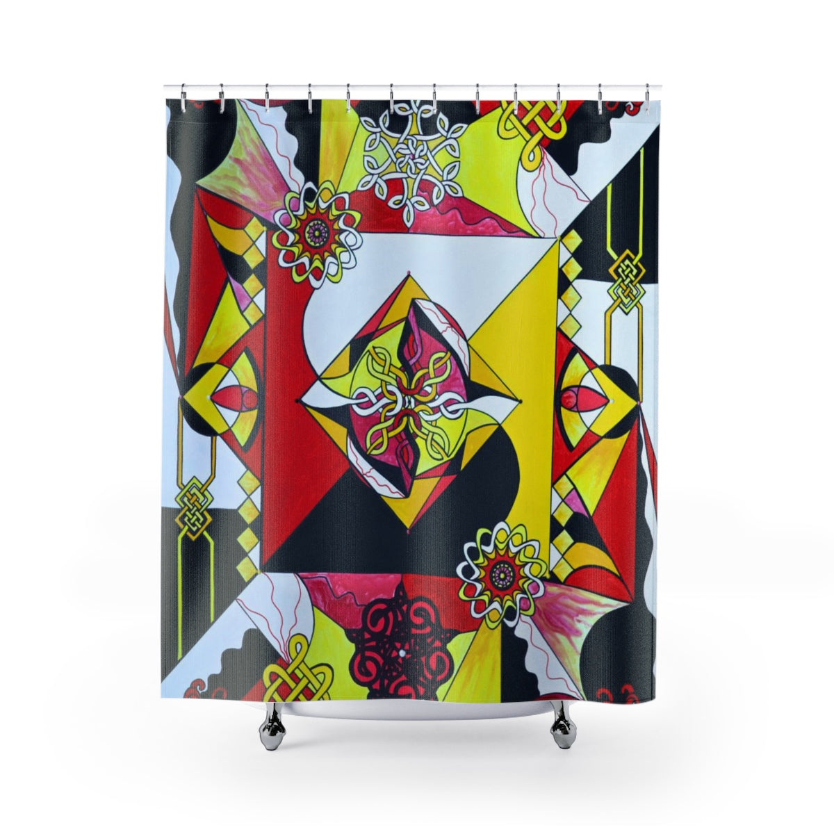 Vzájemná závislost - Sprchové závěsy