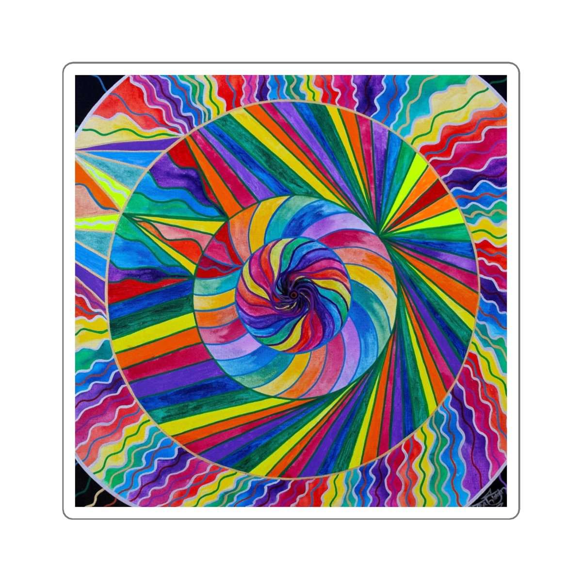 Emerge - Square Stickers