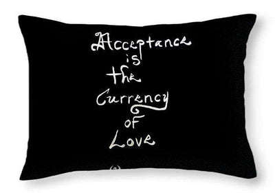 Acceptance Quote - Throw Pillow