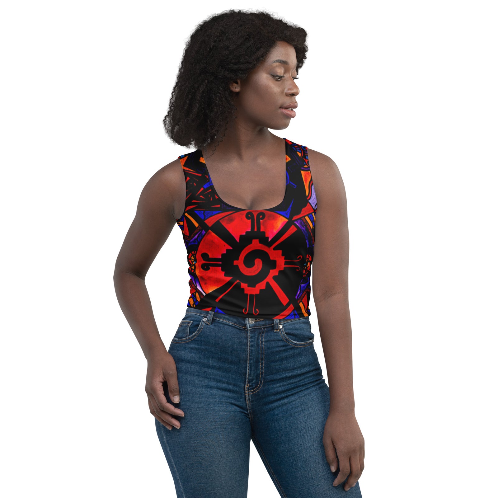 Alnilam Strength Grid - Crop Top