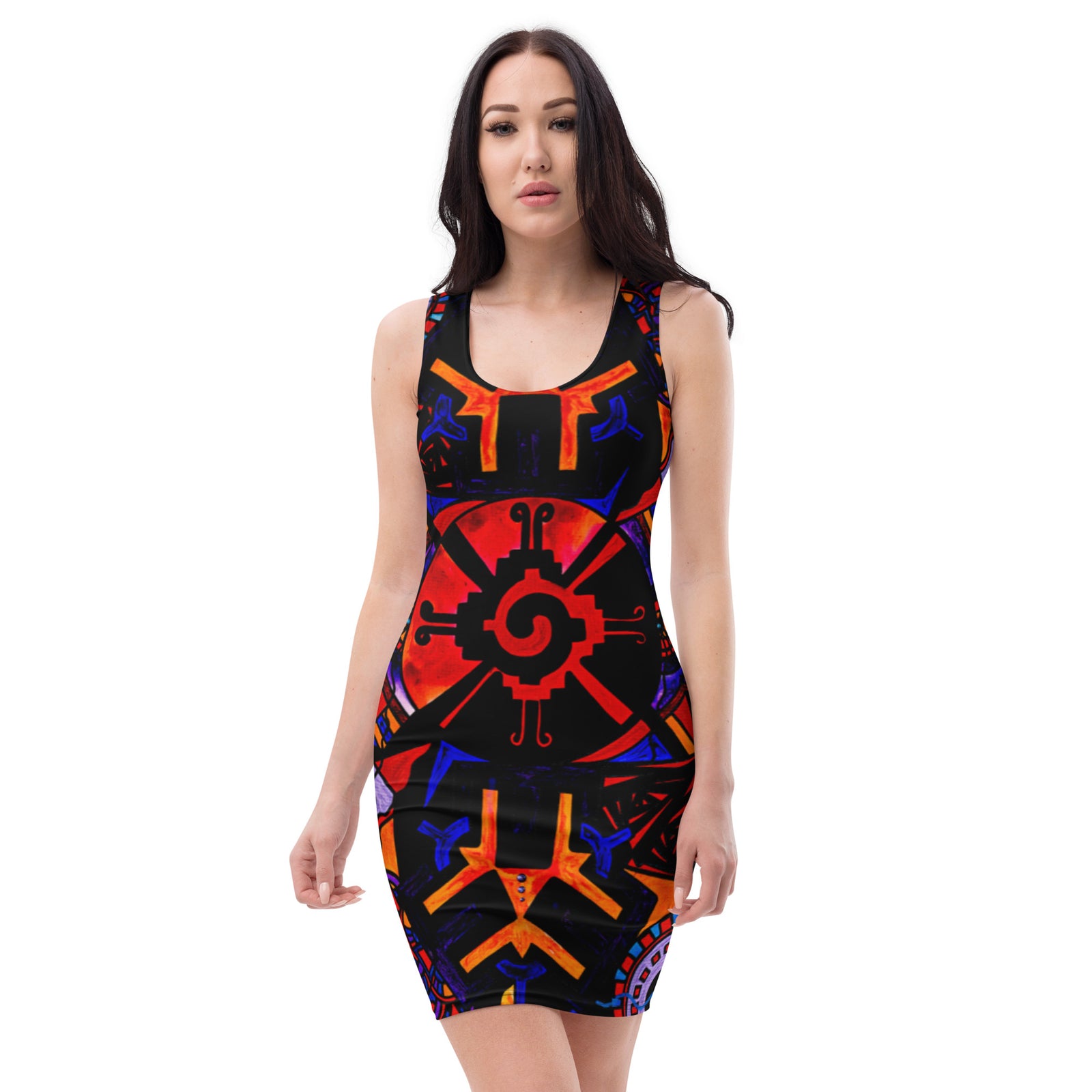 Alnilam Strength Grid - Sublimation Cut & Sew Dress