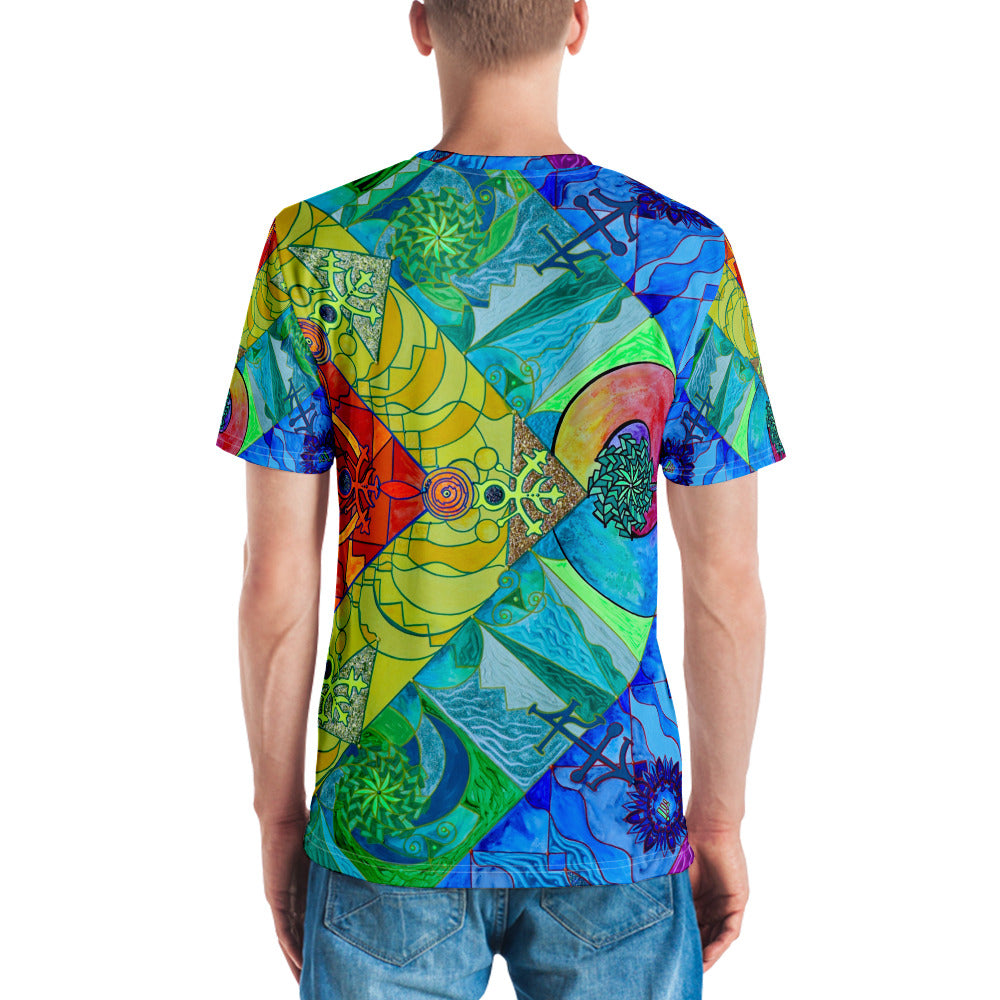 Expansion Pleiadian Lightwork Model - Men's T-shirt