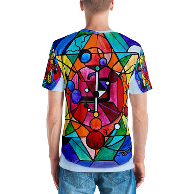 Arcturian Divine Order Grid - Men's T-shirt