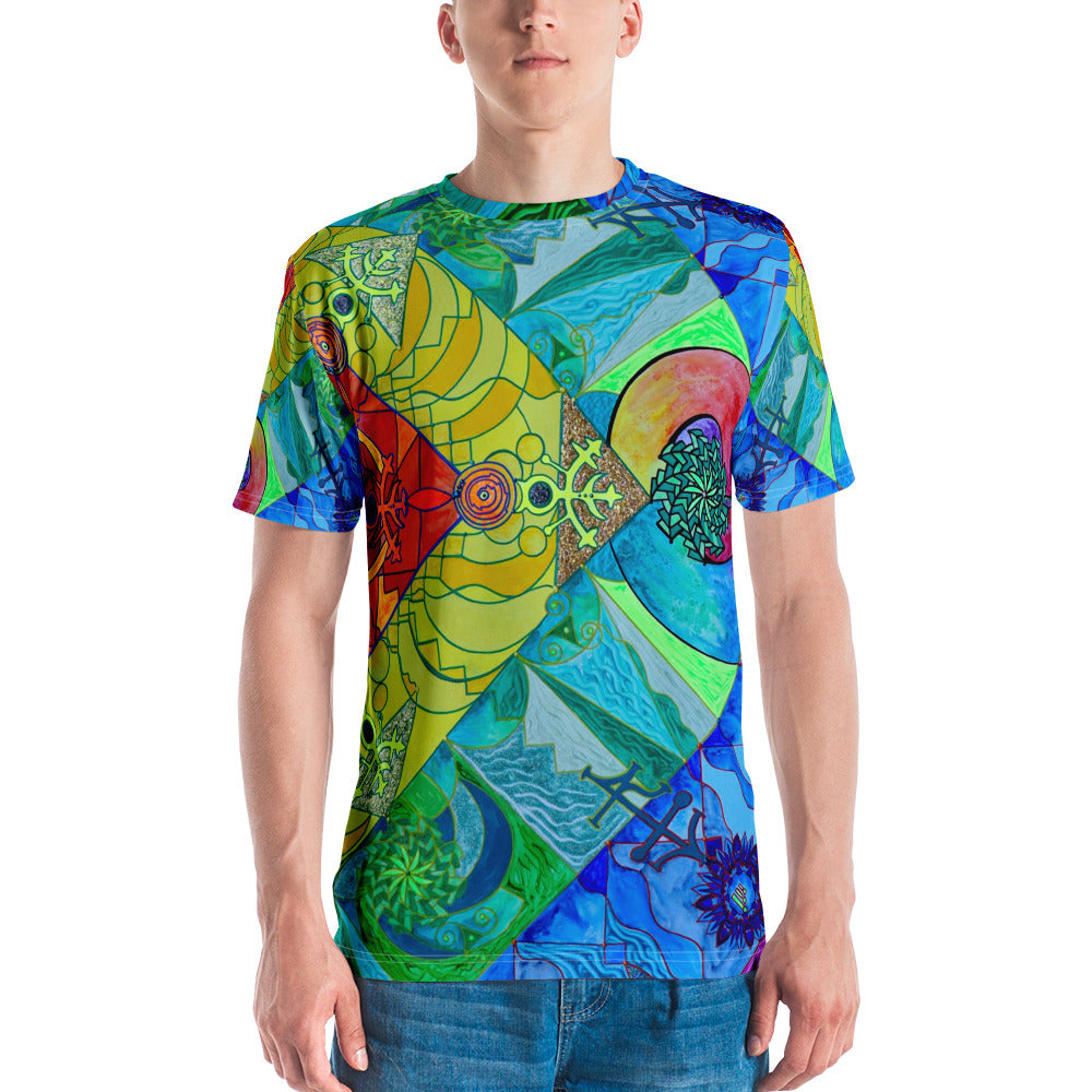 Expansion Pleiadian Lightwork Model - Men's T-shirt