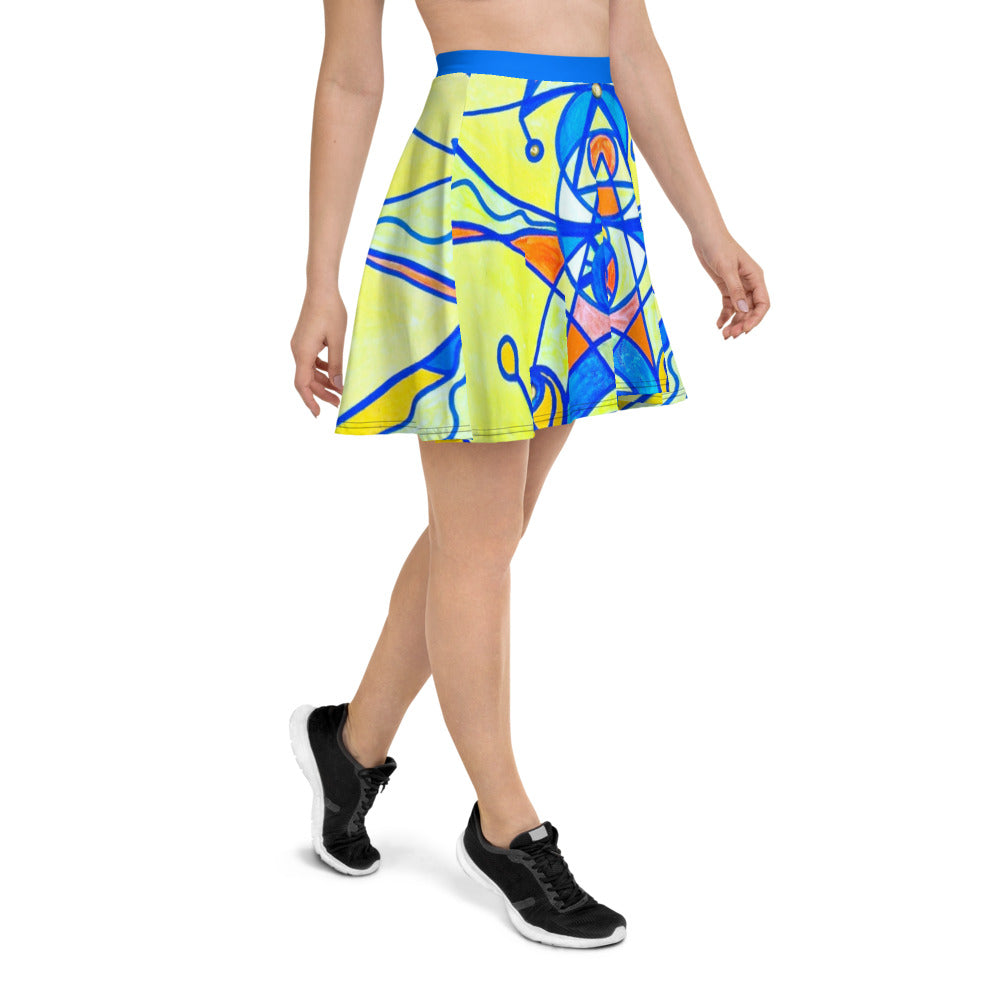 Happiness Pleiadian Lightwork Model - Flared Skirt