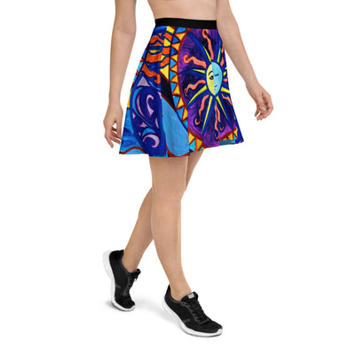 Sun and Moon - Flared Skirt