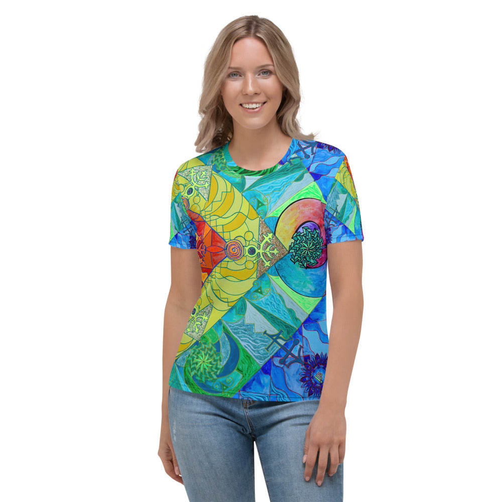 Expansion Pleiadian Lightwork Model - Women's T-shirt