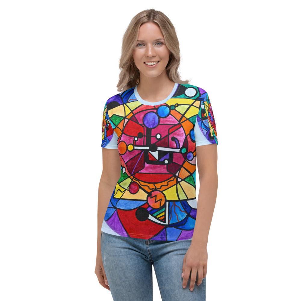 Arcturian Divine Order Grid - Women's T-shirt