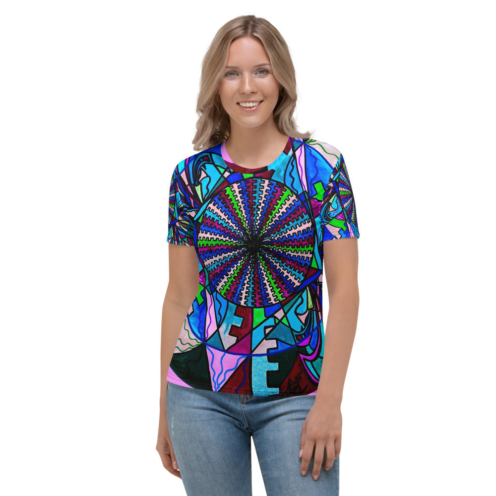 Pleiadian Lightwork Integration Model - Women's T-shirt