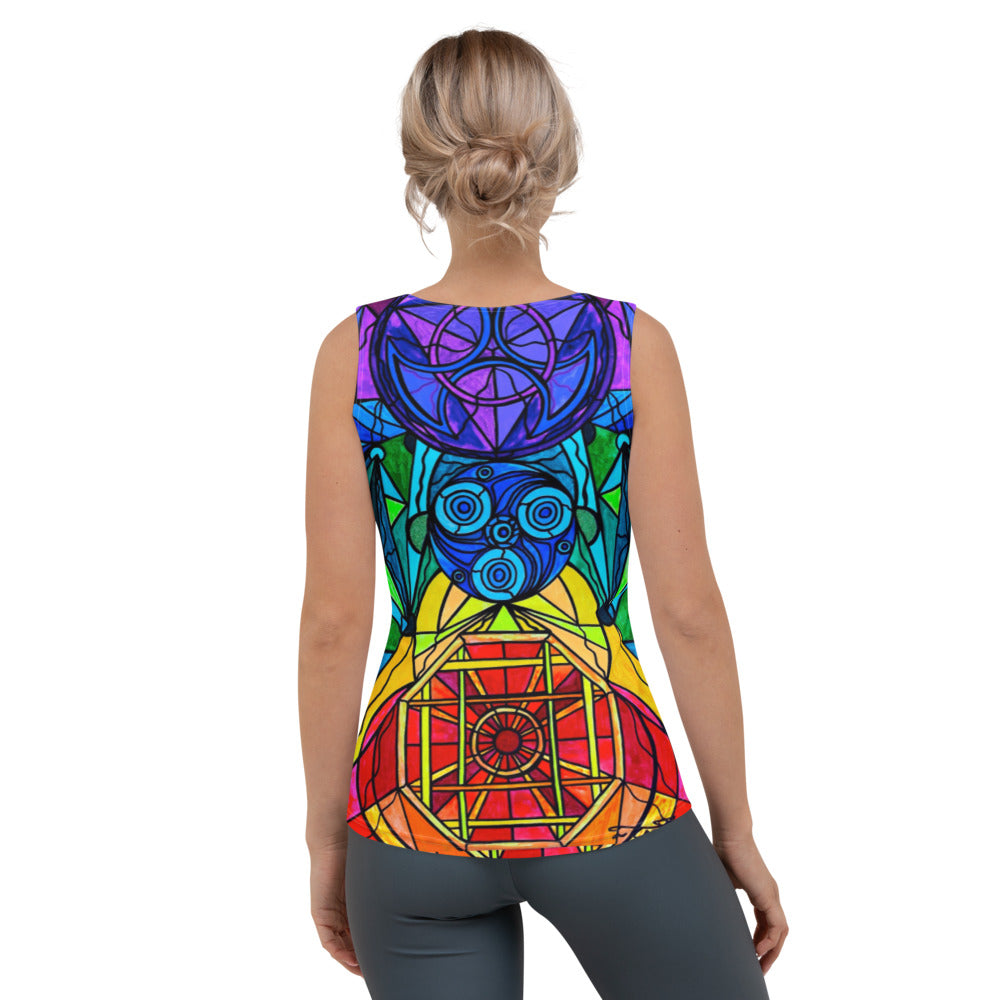 Arcturian Conjunction Grid - Sublimation Cut & Sew Tank Top