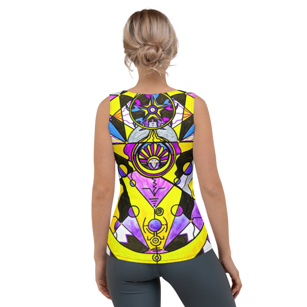 Arcturian Personal Truth Grid - Sublimation Cut & Sew Tank Top